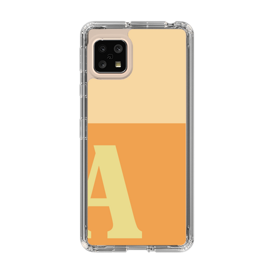 Slim Protection Case［ Original - initial two tone - A orange ］