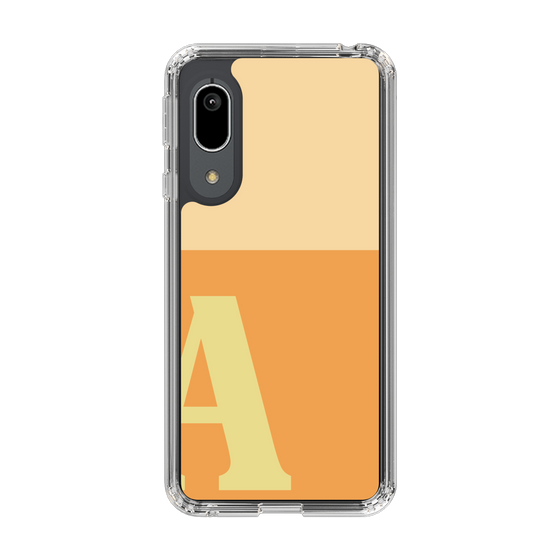 Slim Protection Case［ Original - initial two tone - A orange ］