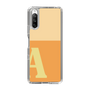 Slim Protection Case［ Original - initial two tone - A orange ］