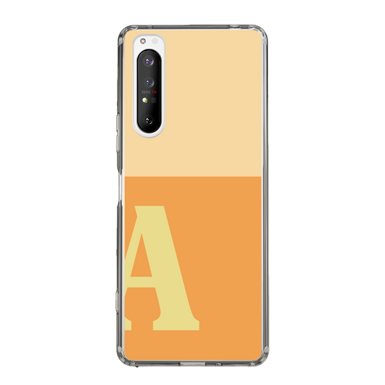 Slim Protection Case［ Original - initial two tone - A orange ］