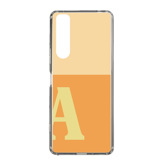 Slim Protection Case［ Original - initial two tone - A orange ］