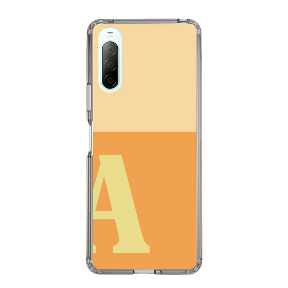 Slim Protection Case［ Original - initial two tone - A orange ］