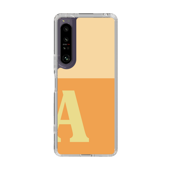 Slim Protection Case［ Original - initial two tone - A orange ］