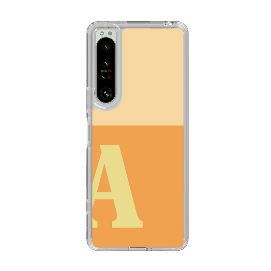 Slim Protection Case［ Original - initial two tone - A orange ］