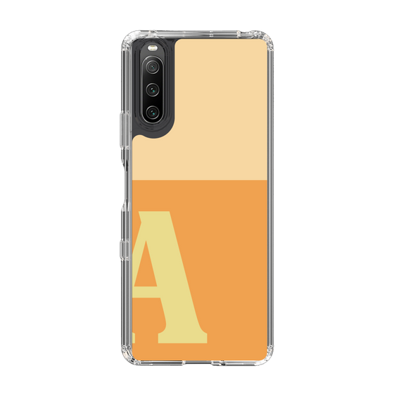 Slim Protection Case［ Original - initial two tone - A orange ］