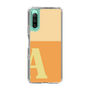 Slim Protection Case［ Original - initial two tone - A orange ］