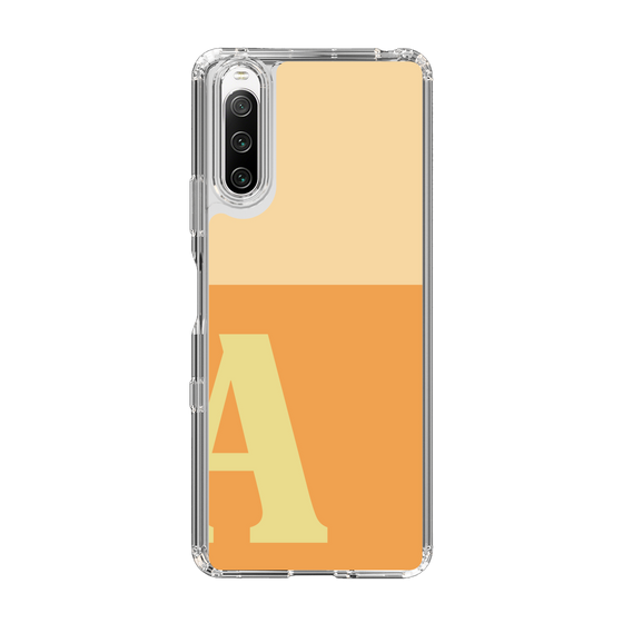 Slim Protection Case［ Original - initial two tone - A orange ］