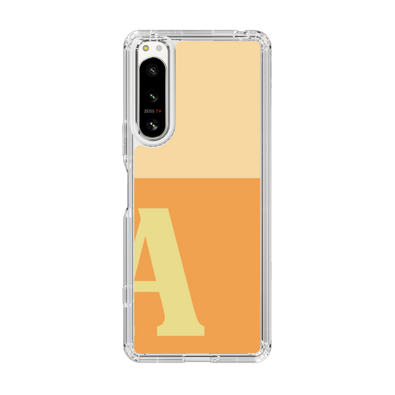 Slim Protection Case［ Original - initial two tone - A orange ］