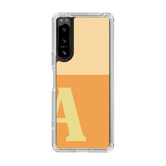 Slim Protection Case［ Original - initial two tone - A orange ］