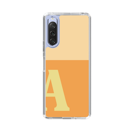 Slim Protection Case［ Original - initial two tone - A orange ］