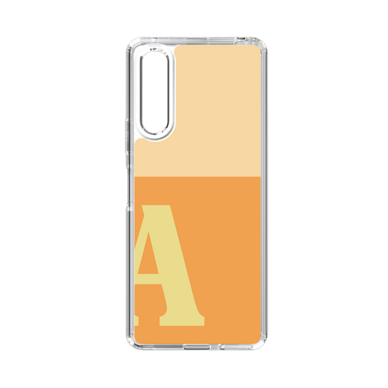 Slim Protection Case［ Original - initial two tone - A orange ］