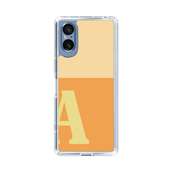 Slim Protection Case［ Original - initial two tone - A orange ］
