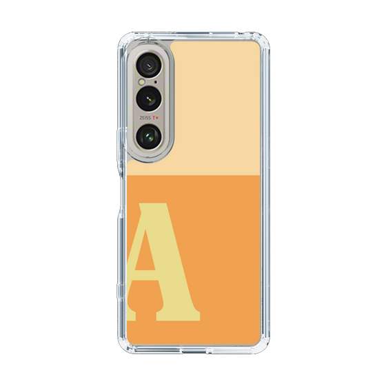 Slim Protection Case［ Original - initial two tone - A orange ］