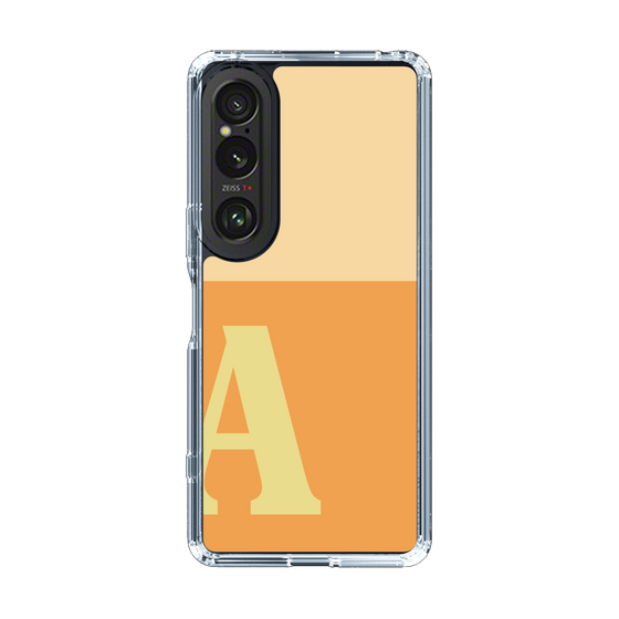 Slim Protection Case［ Original - initial two tone - A orange ］