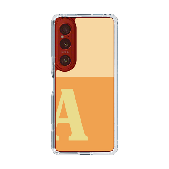 Slim Protection Case［ Original - initial two tone - A orange ］