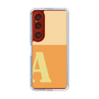 Slim Protection Case［ Original - initial two tone - A orange ］