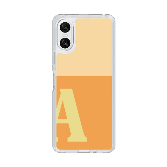 Slim Protection Case［ Original - initial two tone - A orange ］