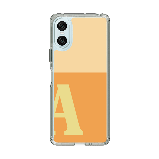 Slim Protection Case［ Original - initial two tone - A orange ］