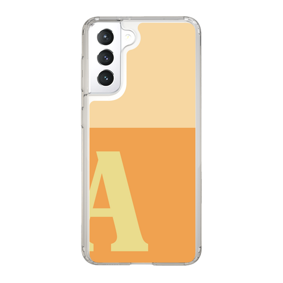 Slim Protection Case［ Original - initial two tone - A orange ］