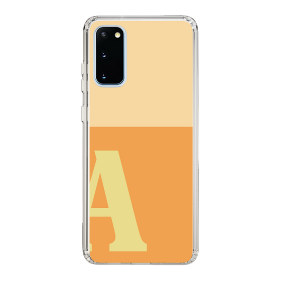 Slim Protection Case［ Original - initial two tone - A orange ］