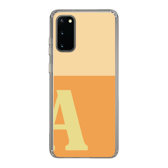 Slim Protection Case［ Original - initial two tone - A orange ］
