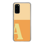 Slim Protection Case［ Original - initial two tone - A orange ］