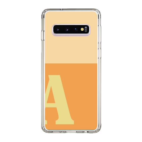 Slim Protection Case［ Original - initial two tone - A orange ］