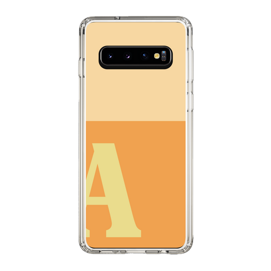 Slim Protection Case［ Original - initial two tone - A orange ］