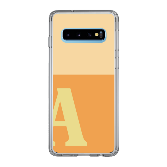 Slim Protection Case［ Original - initial two tone - A orange ］