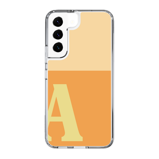 Slim Protection Case［ Original - initial two tone - A orange ］