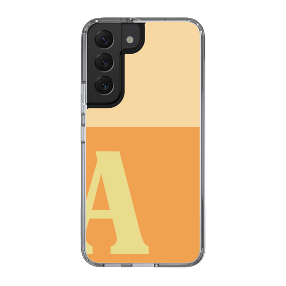 Slim Protection Case［ Original - initial two tone - A orange ］
