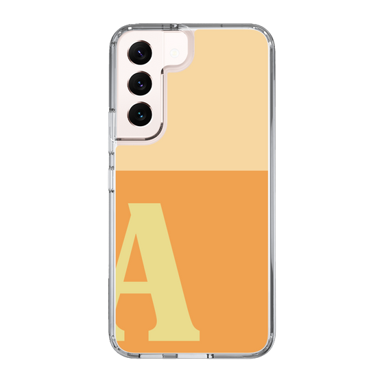 Slim Protection Case［ Original - initial two tone - A orange ］
