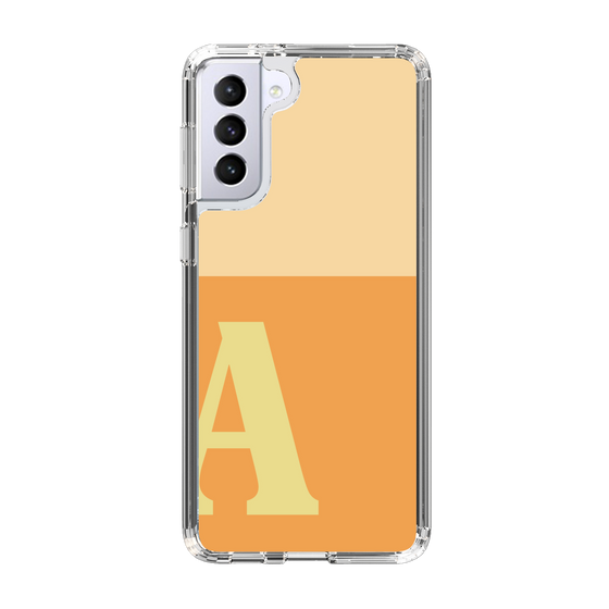 Slim Protection Case［ Original - initial two tone - A orange ］