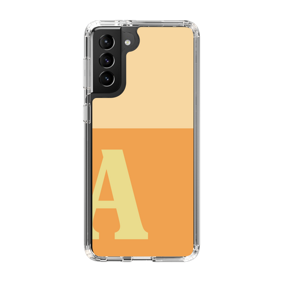 Slim Protection Case［ Original - initial two tone - A orange ］