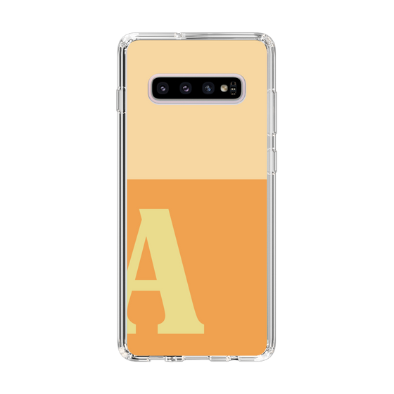 Slim Protection Case［ Original - initial two tone - A orange ］