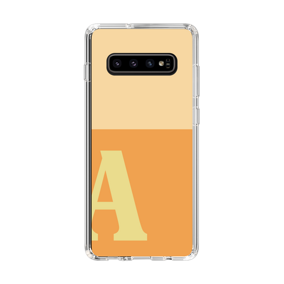 Slim Protection Case［ Original - initial two tone - A orange ］