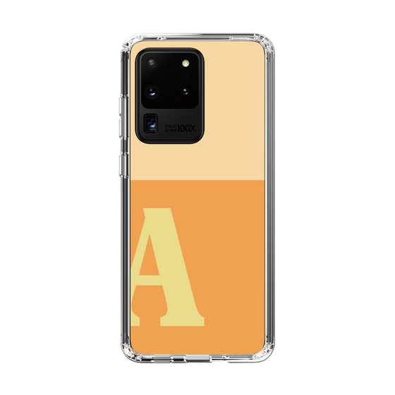 Slim Protection Case［ Original - initial two tone - A orange ］