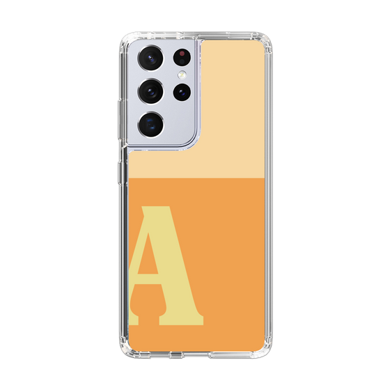 Slim Protection Case［ Original - initial two tone - A orange ］