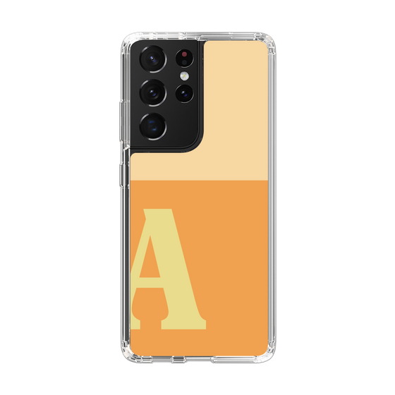 Slim Protection Case［ Original - initial two tone - A orange ］