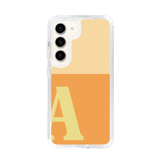 Slim Protection Case［ Original - initial two tone - A orange ］