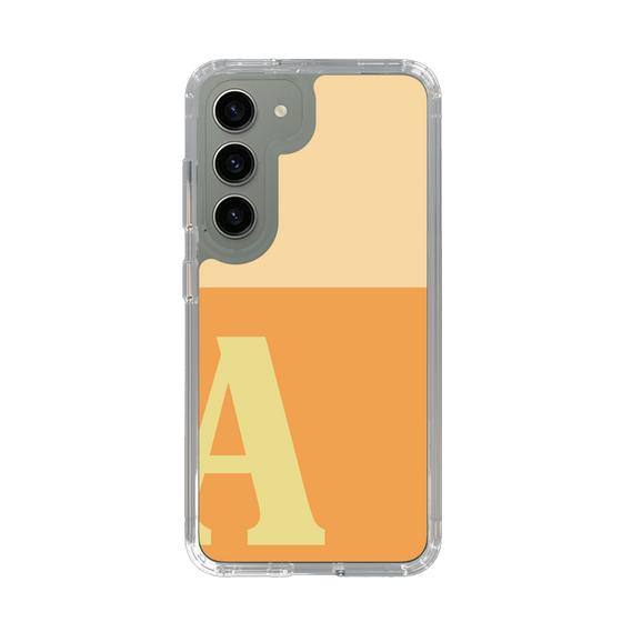 Slim Protection Case［ Original - initial two tone - A orange ］