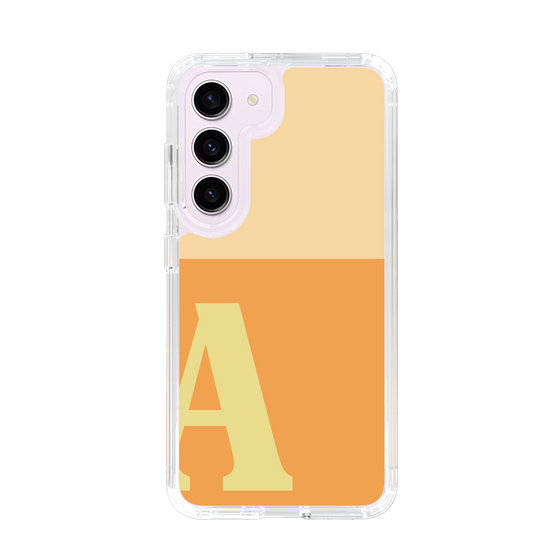 Slim Protection Case［ Original - initial two tone - A orange ］