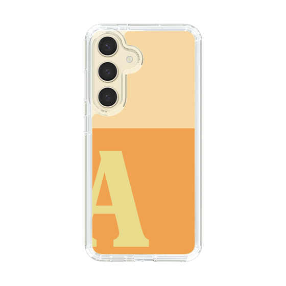 Slim Protection Case［ Original - initial two tone - A orange ］