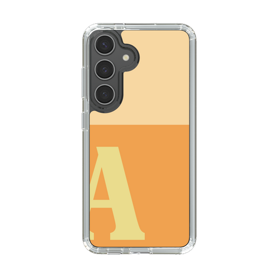Slim Protection Case［ Original - initial two tone - A orange ］