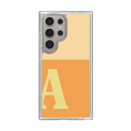 Slim Protection Case［ Original - initial two tone - A orange ］
