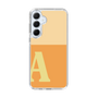 Slim Protection Case［ オリジナル - initial two tone - A orange ］