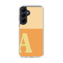 Slim Protection Case［ オリジナル - initial two tone - A orange ］