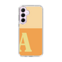 Slim Protection Case［ オリジナル - initial two tone - A orange ］