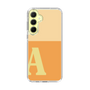 Slim Protection Case［ オリジナル - initial two tone - A orange ］