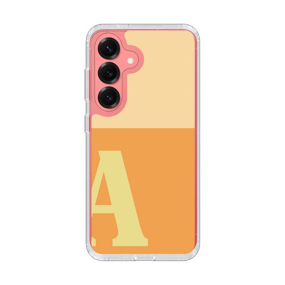 Slim Protection Case［ Original - initial two tone - A orange ］